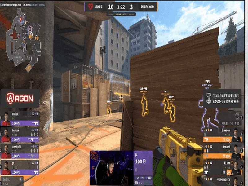 CAC 2026:游刃有余!MOUZ 2-0 MIBR